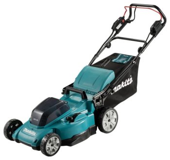 MASINA DE TUNS GAZON 2X18V 48CM 62L AT - imagine 2