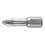 SET 10 BITI CRV IMPACT 1/4"" PZ3X25MM