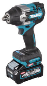 Cheie de strans cu impact XGT 40Vmax, 760 Nm, livrata cu 2 acumulatori 4,0Ah
