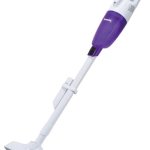 Aspirator vertical cu acumulator incorporat 12V 2,0Ah, alb/mov