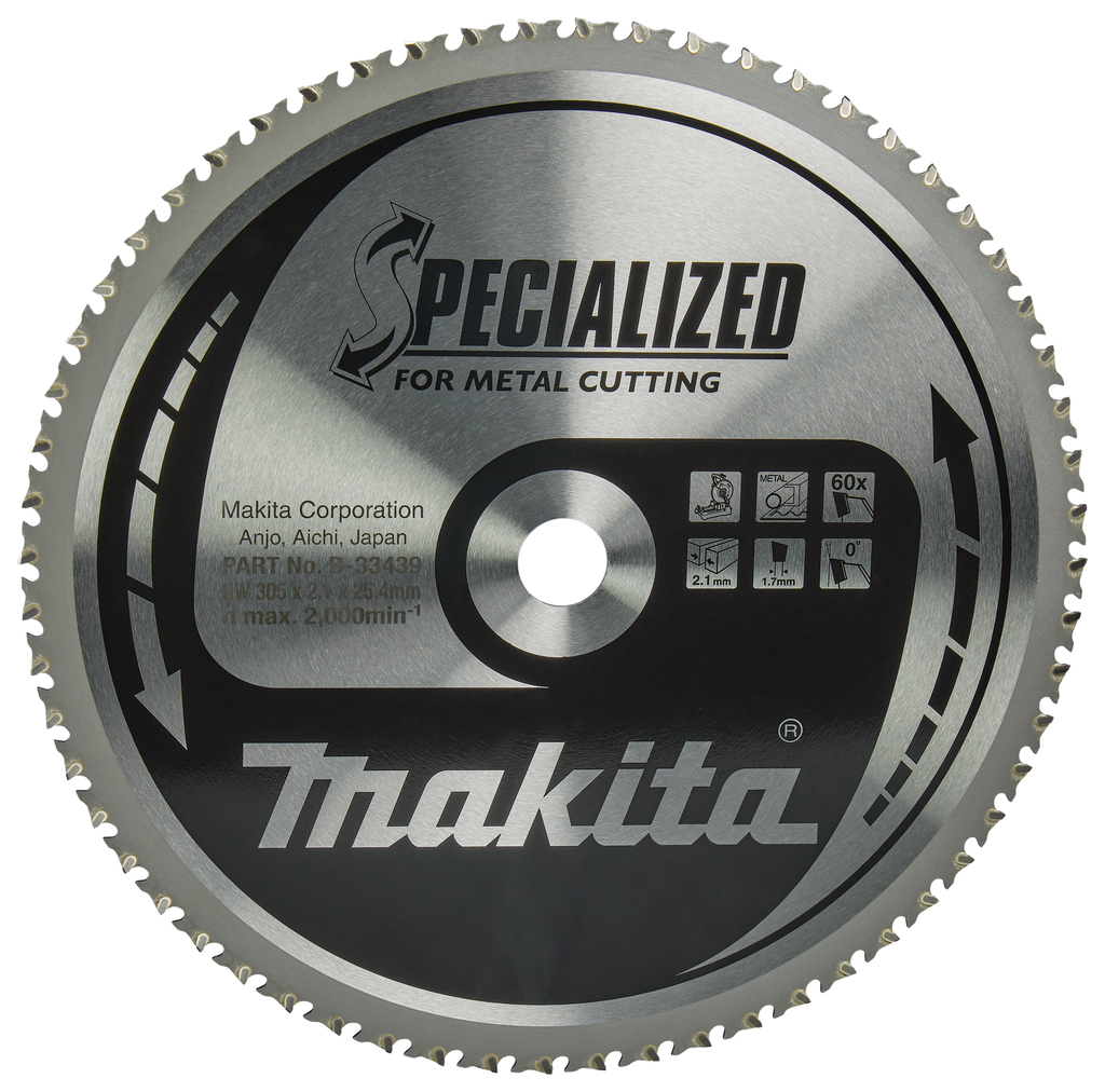 B-33439_C1C0.jpg PANZA CIRCULAR METAL/OTEL 305X25X60 - imagine 1