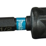 ADAPTOR IMPACT BLACK 1/2"
