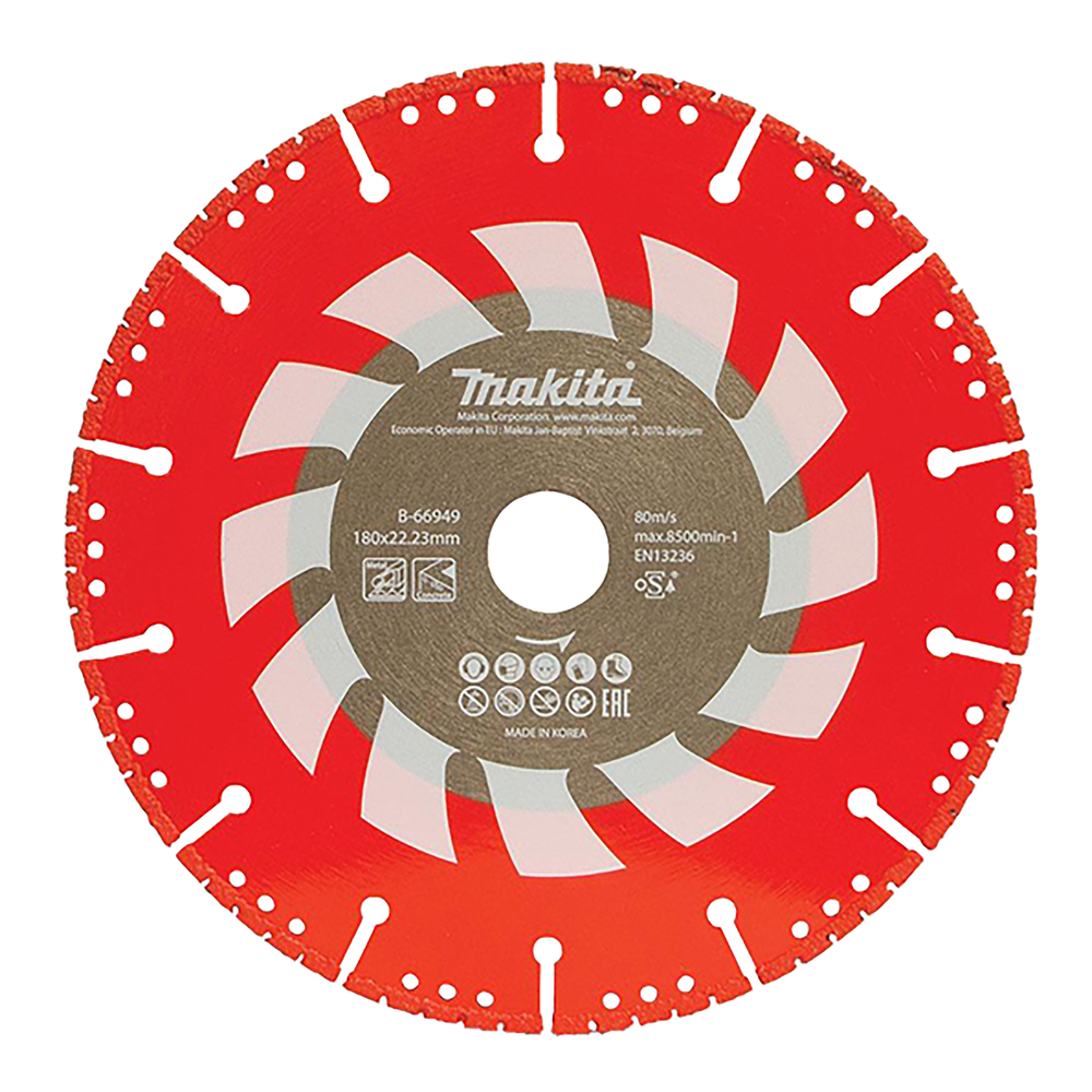 B-66949_C1C0.jpg DISC DIAMANTAT BRAZAT VACUUM 180X3.1 - imagine 1