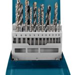 SET 18 BURGHIE LEMN/MET/BETON CYL 3-10MM