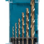 Makita Set 6 Burghie Metal Hss-Co Cutie Plastic - D-75758