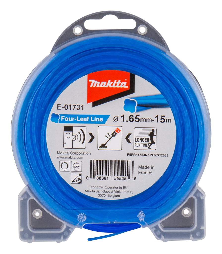 E-01731_C1C0.jpg FOUR-LEAF NYLON CORD 1.65-15M MAKITA - imagine 1