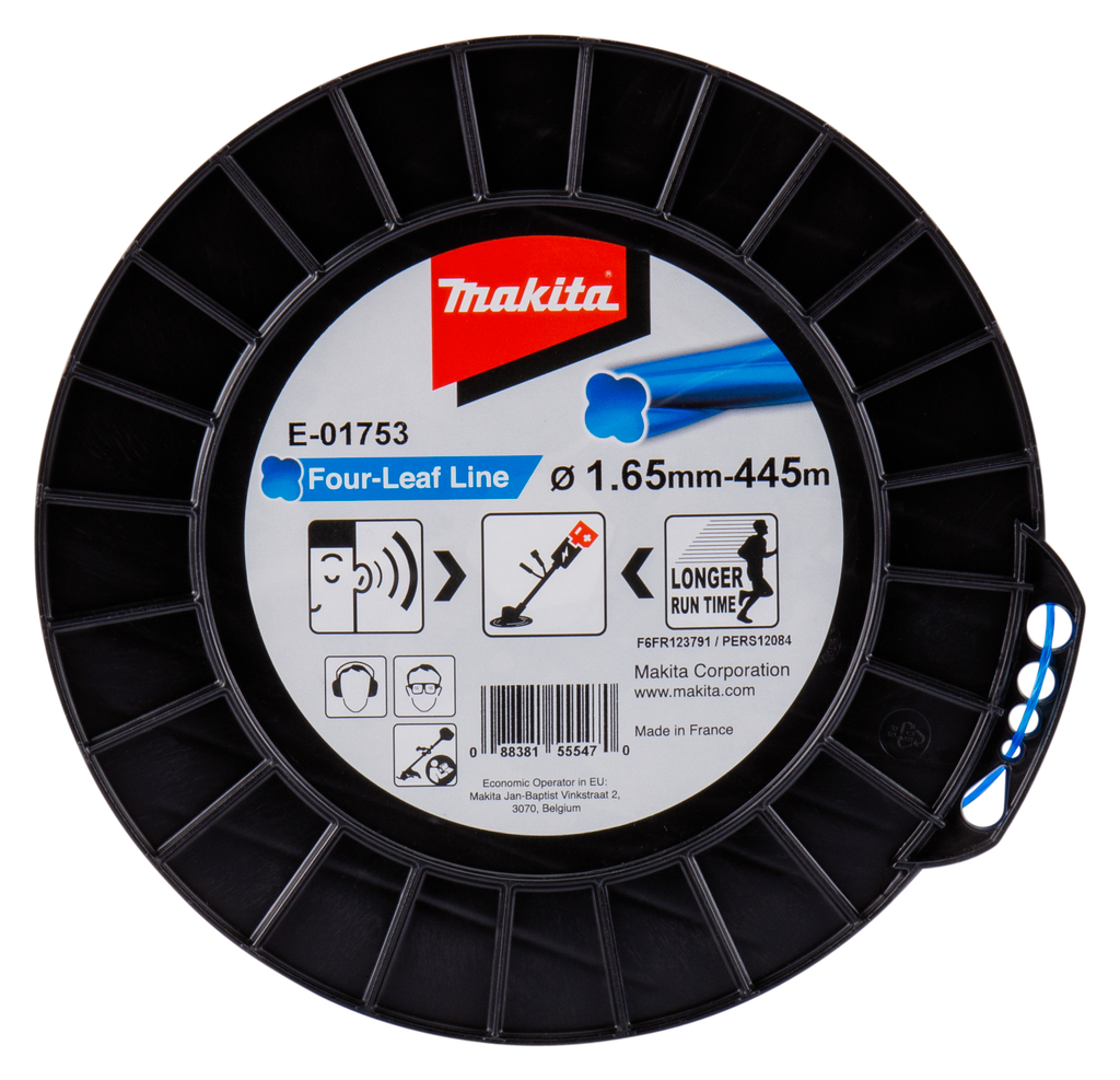 E-01753_C1C0.jpg FOUR-LEAF NYLON CORD 1.65-445M MAKITA - imagine 1