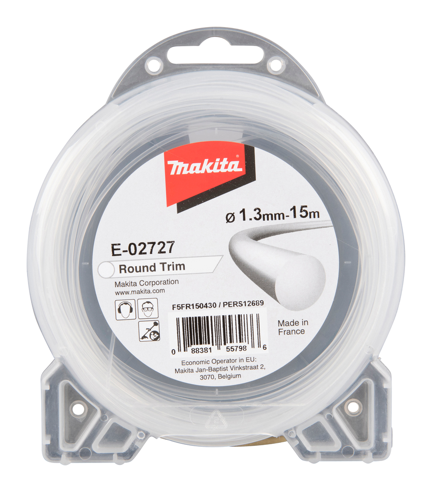 E-02727_C1C0.jpg ROUND TRIM NYLON CORD 1.3-15M MAKITA - imagine 1
