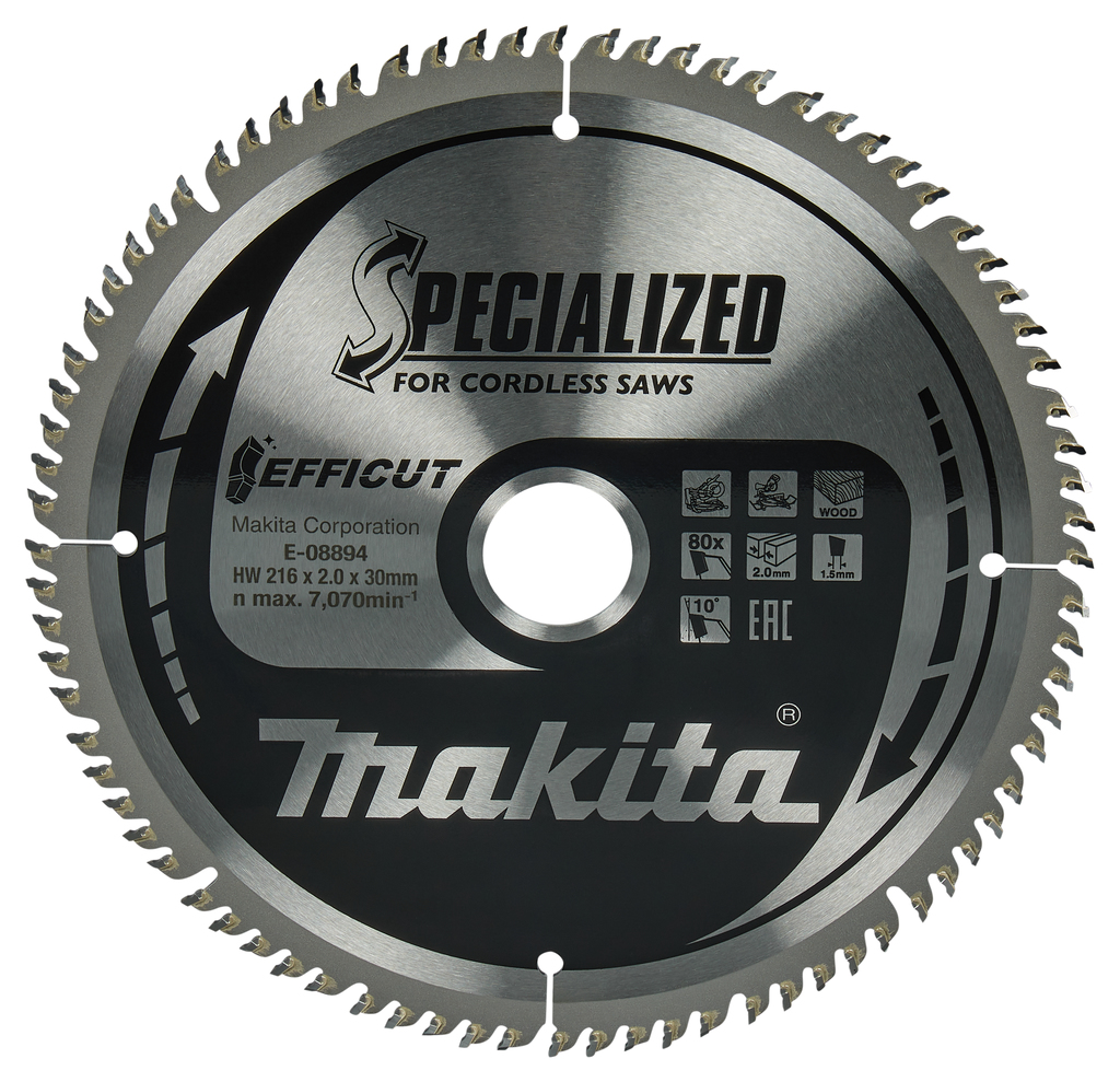 E-08894_C1C0.jpg DISC EFFICUT TCT 216X 30X 80T - imagine 1