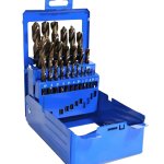 SET HSS-CO DRILL 1-10MM 19 PIESE IN CUTI