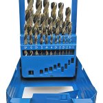 SET HSS-CO DRILL 1-13MM 25 PIESE IN CUTI