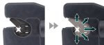 DTC303ZK Masina de sertizat cu acumulatori LXT 17,5mm - imagine 3
