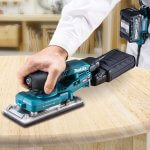 Masina de slefuit cu vibratii Makita BO007CGZ 40V XGT, 93x185 mm, brushless, fara acumulator - imagine 2