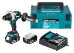 Masina de gaurit si insurubat Makita DDF492RTJ 18V, 141 Nm, 2x5.0Ah, brushless, in MAKPAC