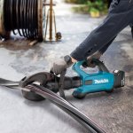 Masina de taiat cabluri Makita DTC104ZK 18V, 105 mm, 120 kN, pentru cabluri Al/Cu, fara acumulator - imagine 2